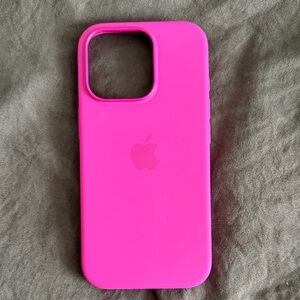 Apple Vibrant Pink iPhone Case